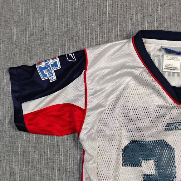 VINTAGE Shaun Alexander Seattle Seahawks Super Bowl Jersey Boys Medium Reebok - Picture 6 of 14